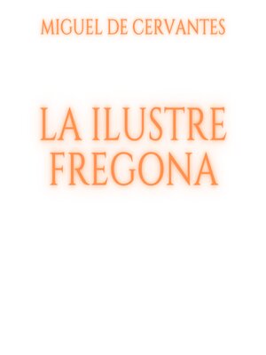 cover image of La ilustre fregona